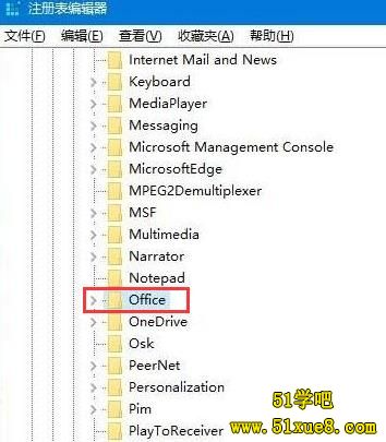 HKEY_CURRENT_USER\Software\Microsoft\Office